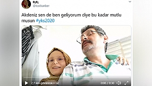 Üniversite kazanma sevinci