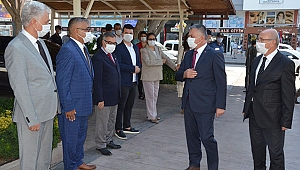 Vali Yazıcı'dan Serik'e ziyaret