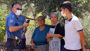 Yangını gözyaşları içinde izlediler