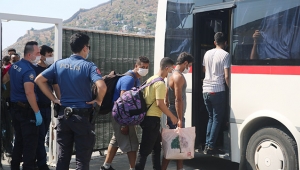 Alanya'da kaçak  göçmen yakalandı