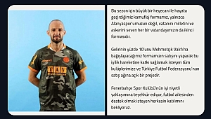 Alanyaspor'dan Fenerbahçe'ye teşekkür