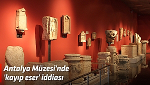 Antalya Müzesi'nde 'kayıp eser' iddiası