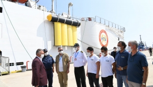 Antalya Valisi Yazıcı, Oruç Reis'i ziyaret etti