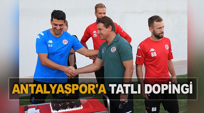Antalyaspor'a tatlı dopingi