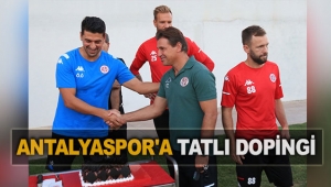 Antalyaspor'a tatlı dopingi