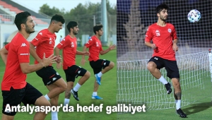 Antalyaspor'da hedef galibiyet