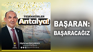 Başaran: Başaracağız
