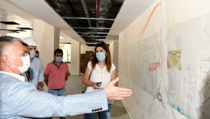 BATEM'in yeni hizmet binasında son aşama