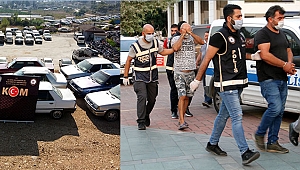 Çalıntı otomobilleri satacaklardı