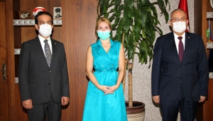 Çandır’dan Rektör’e ziyaret