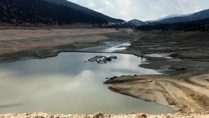 Çayboğazı Barajı'nda su kalmadı