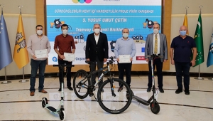 DERECEYE GİRENLER ÖDÜLLERİNE KAVUŞTU