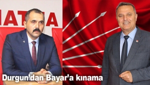  Durgun'dan Bayar'a kınama