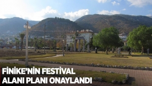 Finike'nin festival alanı planı onaylandı