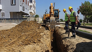 Kanalizasyon çalışması teşekkürü