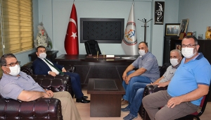 Kaymakamdan Elektrikçiler Odası'na ziyaret