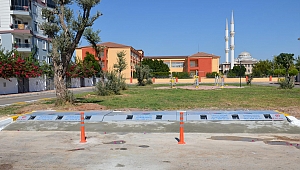 Kepez'de konteynerler yeraltına