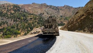 Kumluca Büyükalan-Dereköy grup yoluna asfalt