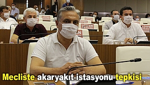 Mecliste akaryakıt istasyonu tepkisi