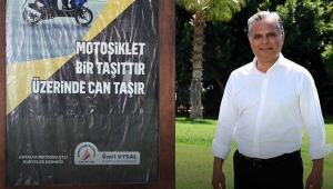 Muratpaşa'dan 'Motosikleti fark et' kampanyası