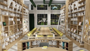 Müze Kitaplığı’na HUDER desteği