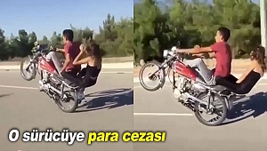 O sürücüye para cezası