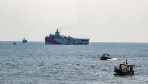 Oruç Reis, Antalya Limanı'ndan ayrıldı