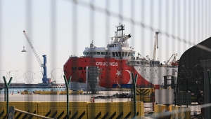 'Oruç Reis', yeniden Antalya Limanı'nda