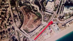 Sahil Yolu'nda 2 günlük onarım