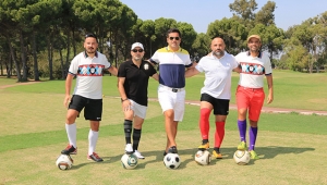 Serik'te futgolf heyecanı