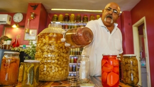 Ahtapot turşusuna yoğun ilgi