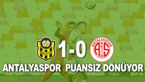Antalyaspor  puansız dönüyor 