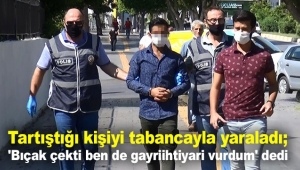'Bıçak çekti ben de gayriihtiyari vurdum' dedi