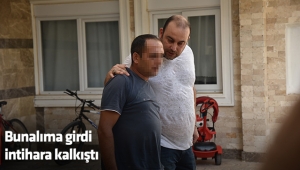 Bunalıma girdi intihara kalkıştı