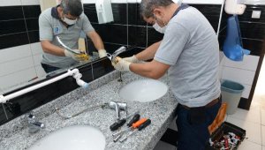 Büyükşehir muslukları yeniliyor