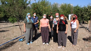 Çiftçi kadınlara destek