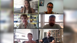 Girişimcilerle buluştu