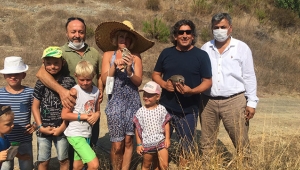 Kınalı keklikler doğayla buluştu