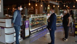 Korkuteli'de koronavirüs denetimi