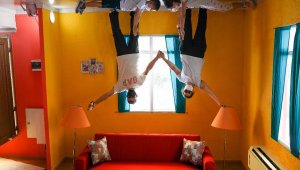 Koronavirüs önlemli 'Ters Ev'e turist ilgisi