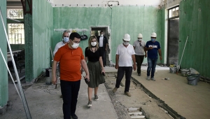 Kütüphaneye Tütüncü dokunuşu