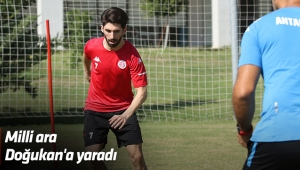 Milli ara Doğukan'a yaradı