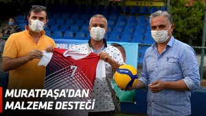 MURATPAŞA’DAN MALZEME DESTEĞİ