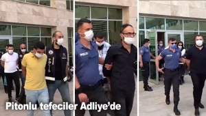 Pitonlu tefeciler Adliye’de