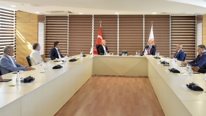 Sanayici Özdil ile istişarede bulundu