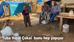 Tuba Vural Çokal  bunu hep yapıyor