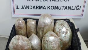  Valizden 25 kilo esrar çıktı