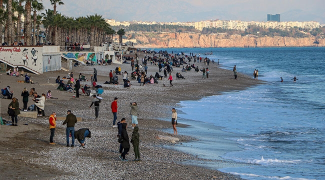 Ocak’ta deniz ve güneş keyfi