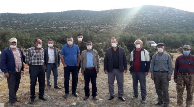 5 bin dönümlük meyve bahçeleri kurtuldu