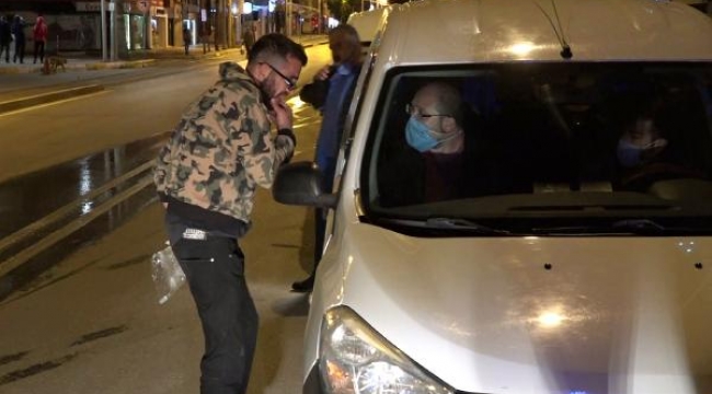 Alkollü Ürdünlü ile polisin diyaloğu güldürdü